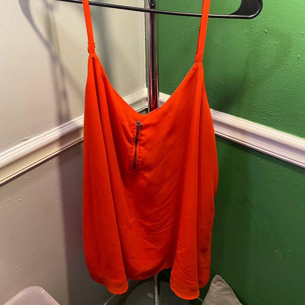 GUC TORRID Burnt orange double layer swing cami 2